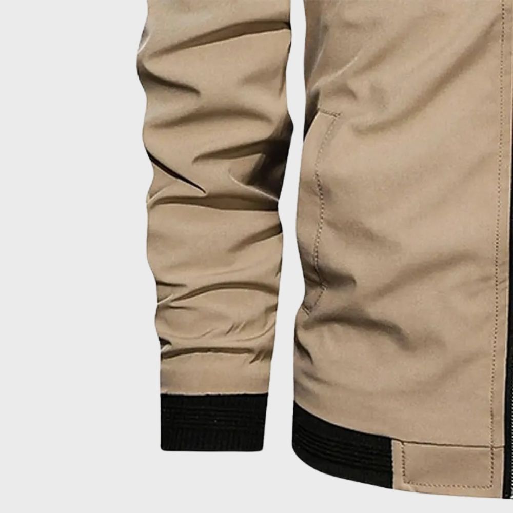 Darryl | Men's Zip-Up Bomber Jacket